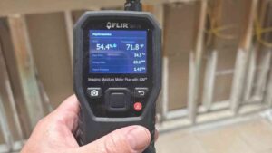 Indoor air quality testing with a FLIR camera